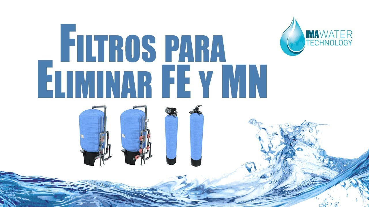 filtro para eliminar hierro agua