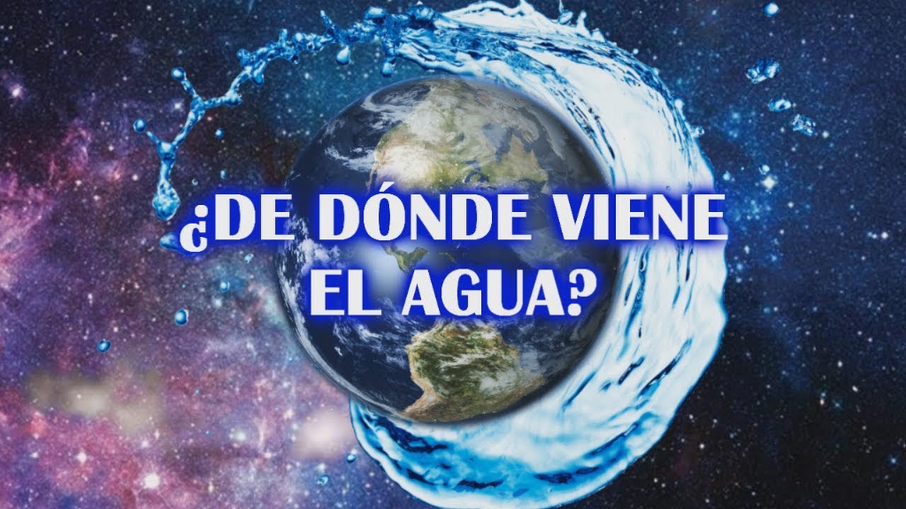 formacion del agua en el planeta