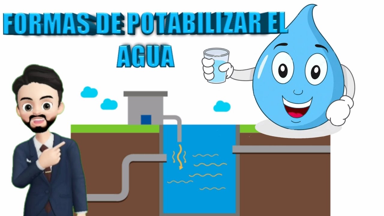 formas de potabilizar el agua