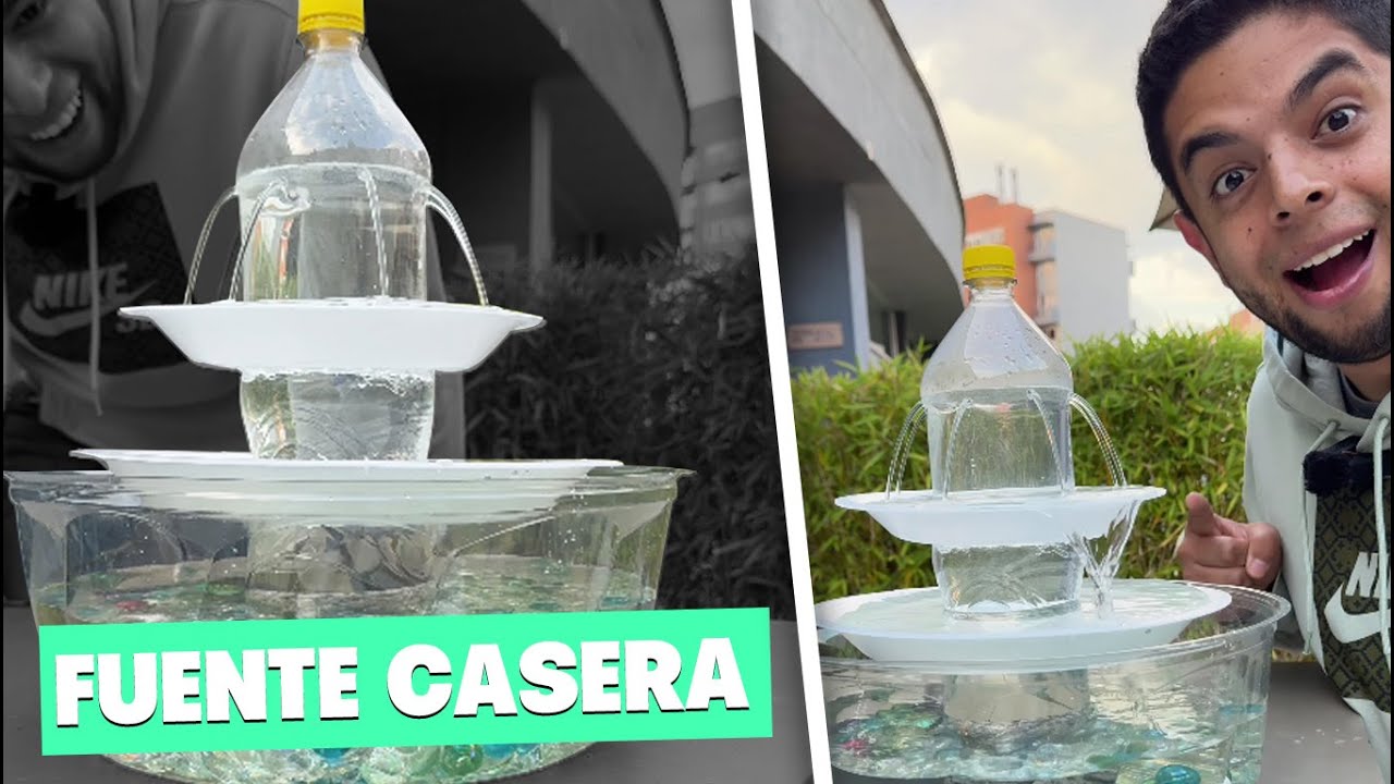 fuentes de agua hechas en casa