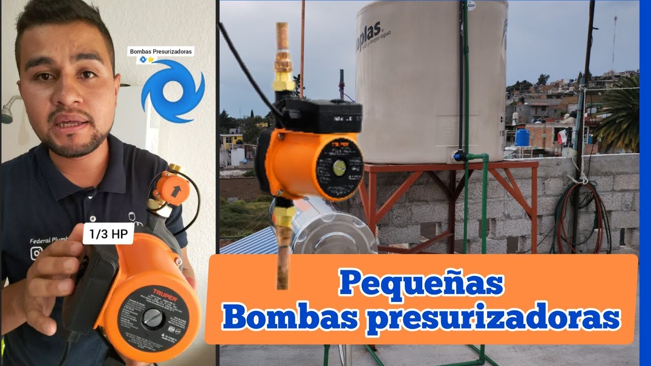 grupo de presion de agua pequeño