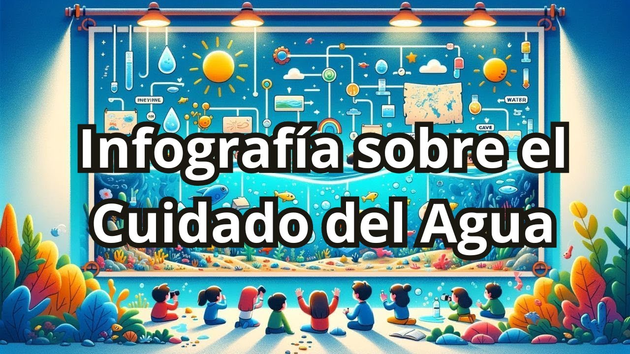infografia del agua para niños