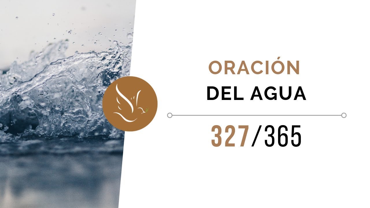 oraciones con la palabra agua