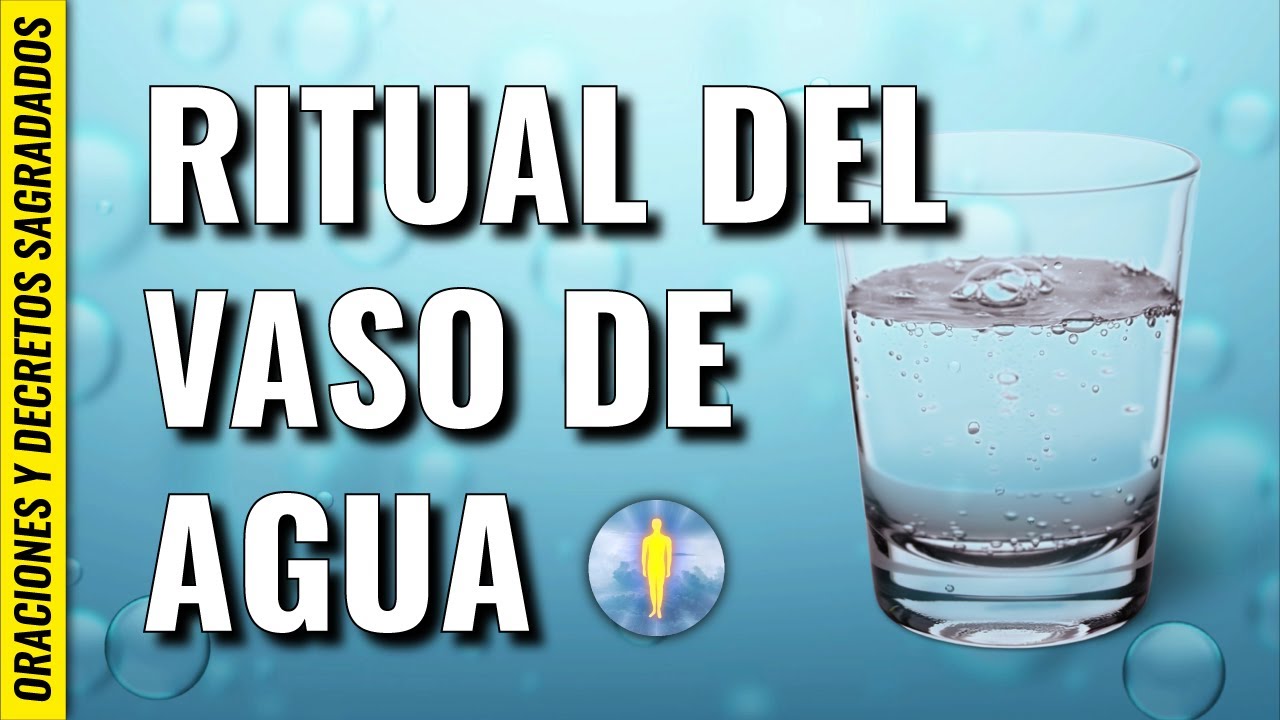 para que sirve el vaso con agua