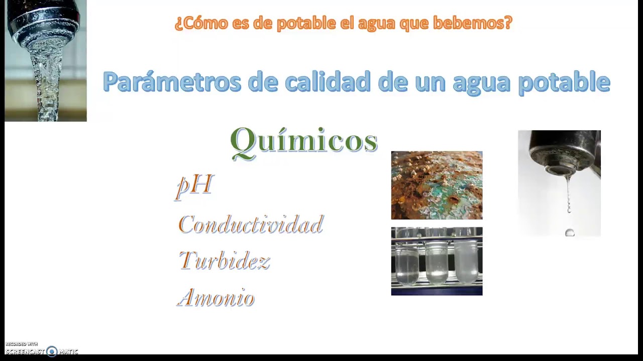 parametros de calidad del agua