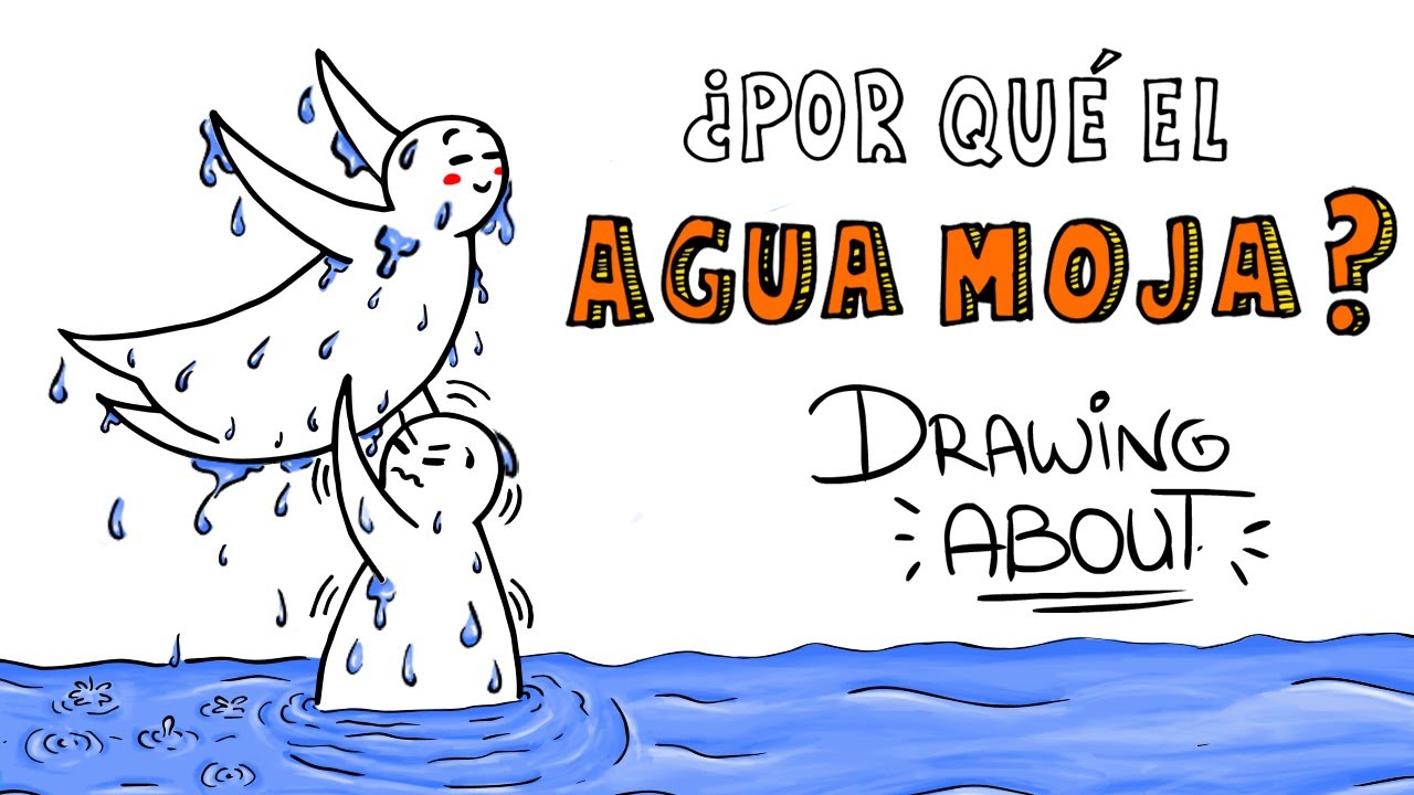 porque el agua moja para niños