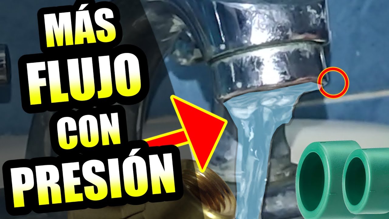 presion ideal de agua en casa