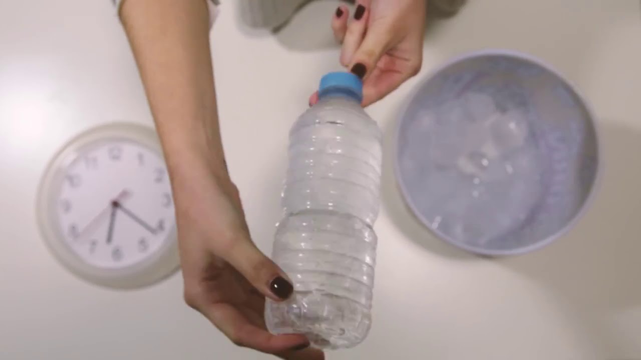 proceso de congelacion del agua