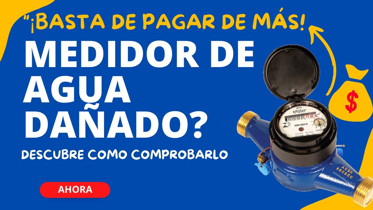 puede fallar un contador de agua