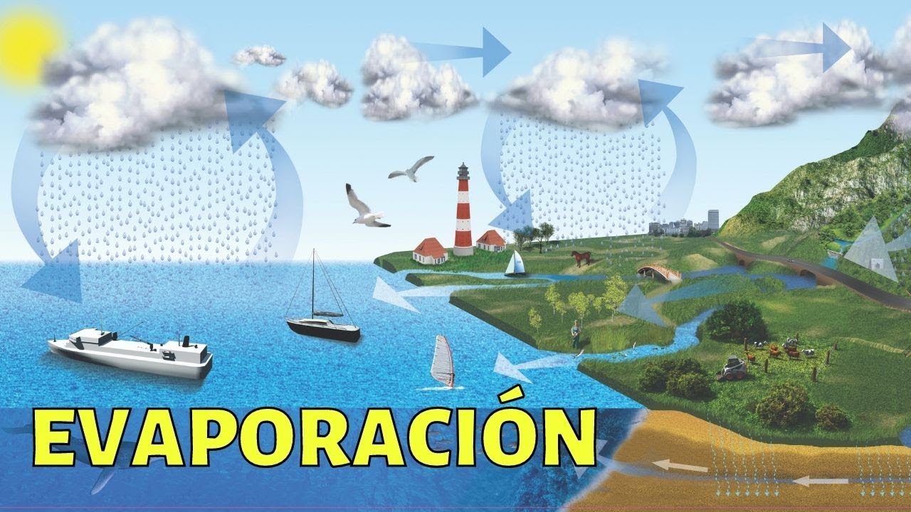 que es la evaporacion del agua