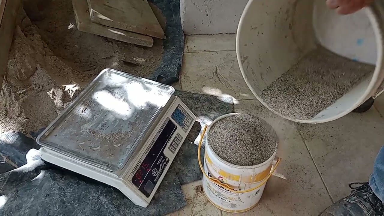 que pesa mas la arena o el agua