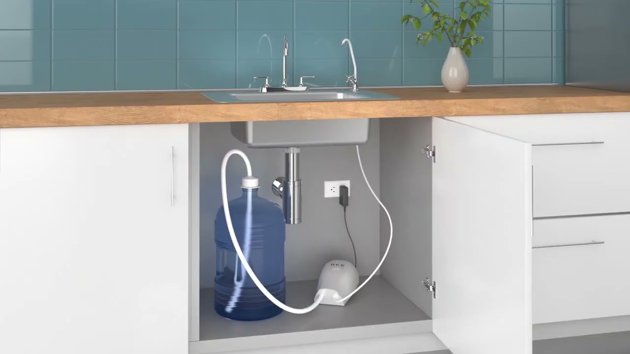 recipiente para agua con llave