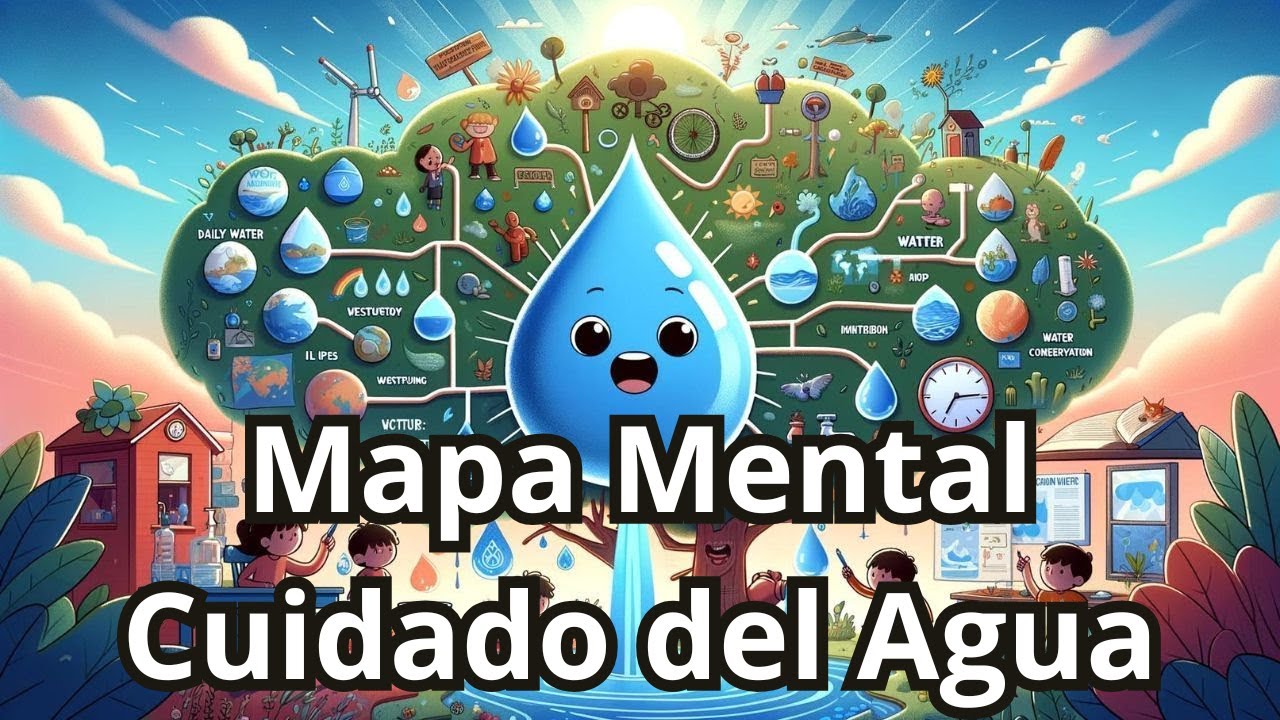 red conceptual sobre el agua