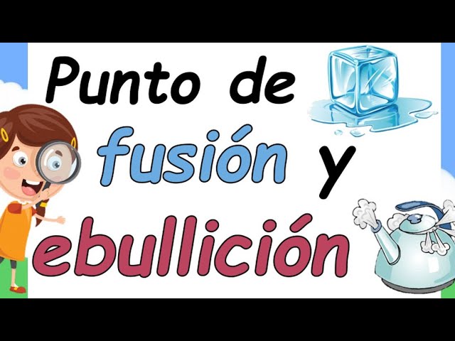temperatura de fusion del agua