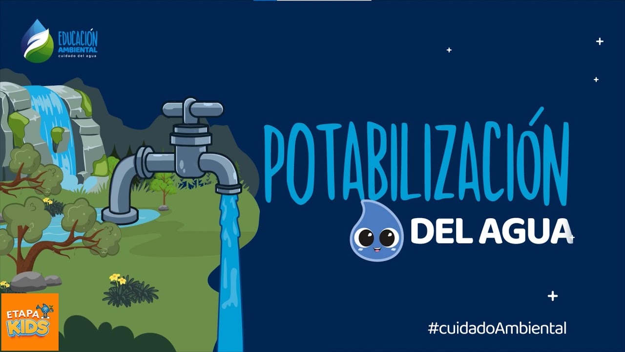 tratamiento del agua para niños
