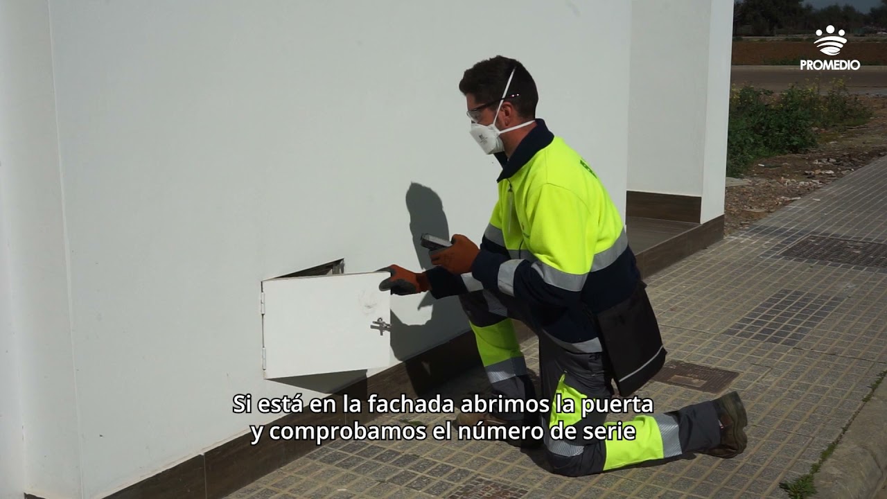 trucar contador agua via radio