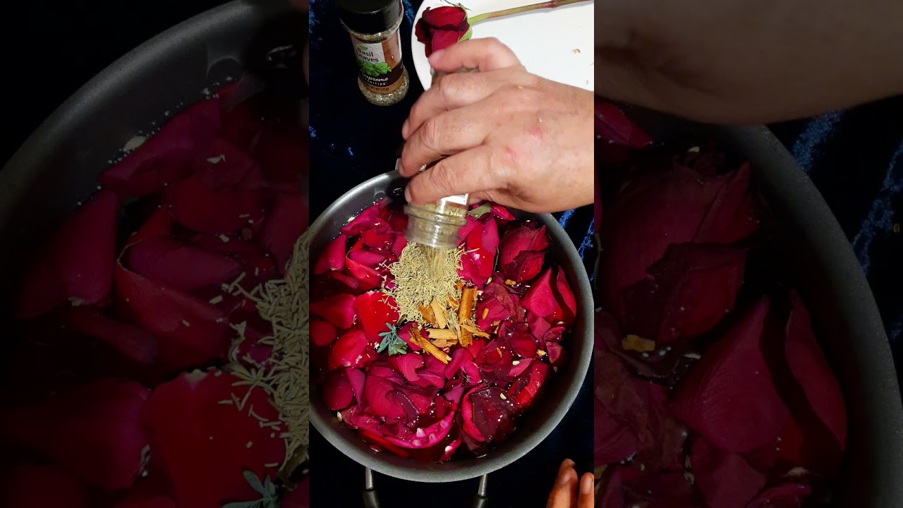 agua de rosas y canela para que sirve