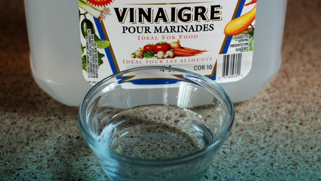 agua de vinagre blanco para que sirve