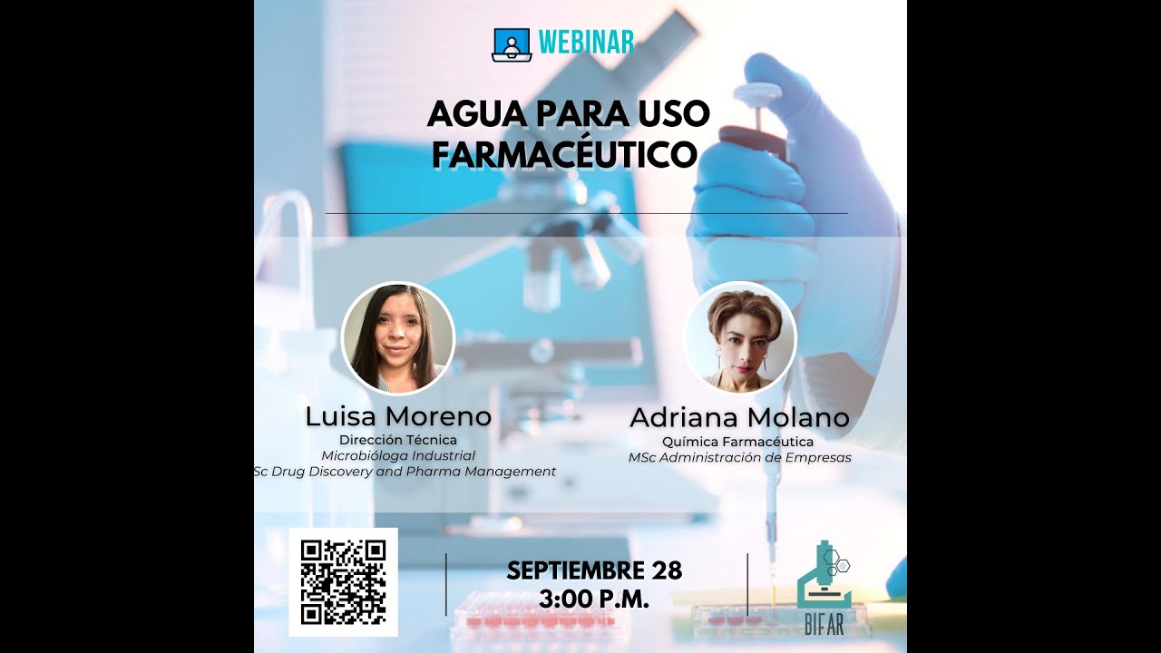 agua para uso farmaceutico farmacopea