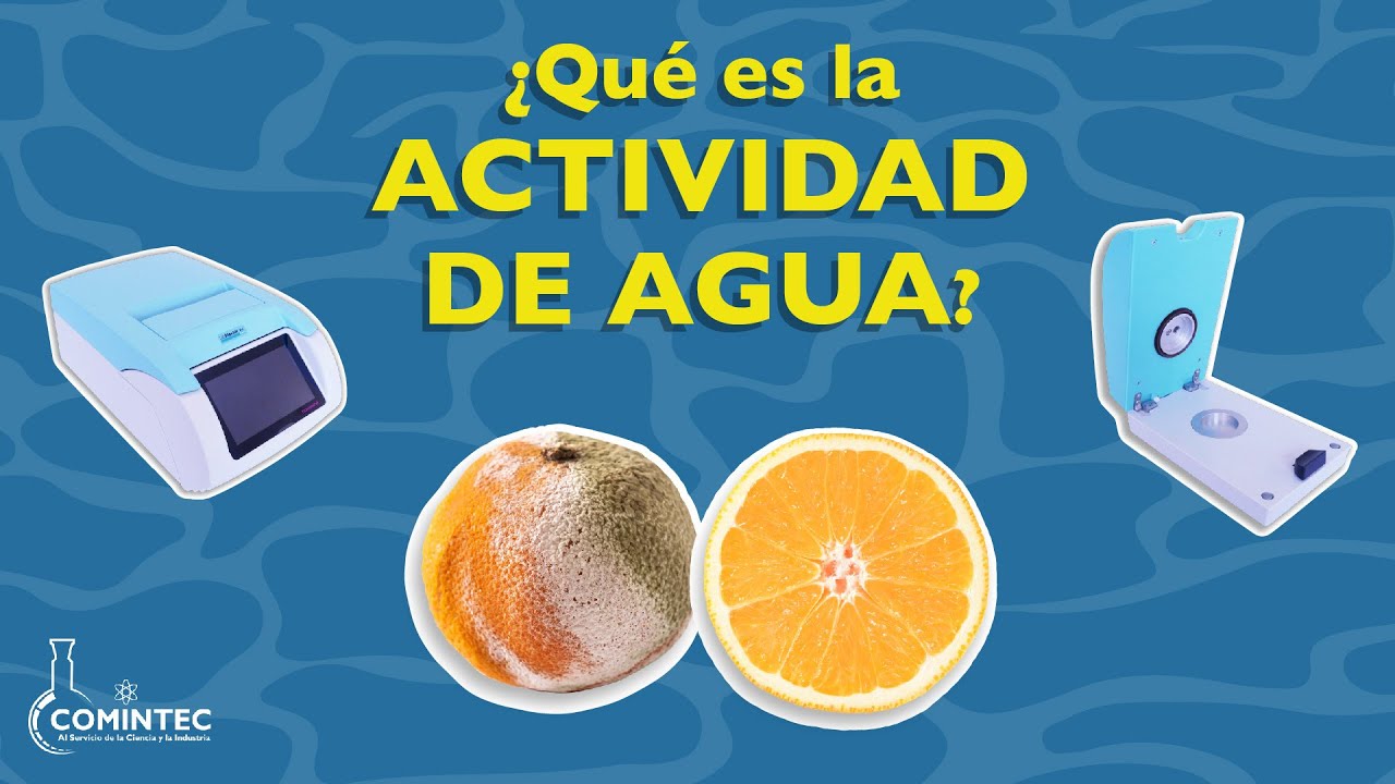 alimentos con alta actividad de agua