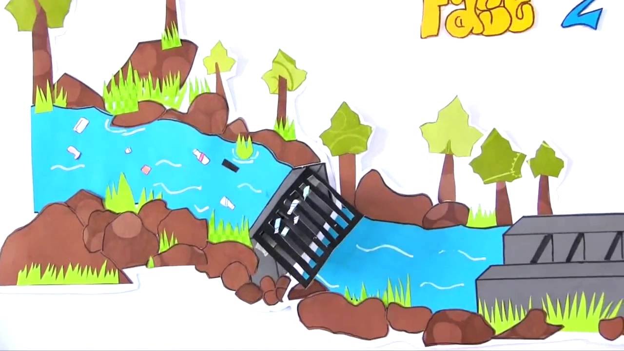 como descontaminar el agua de un rio