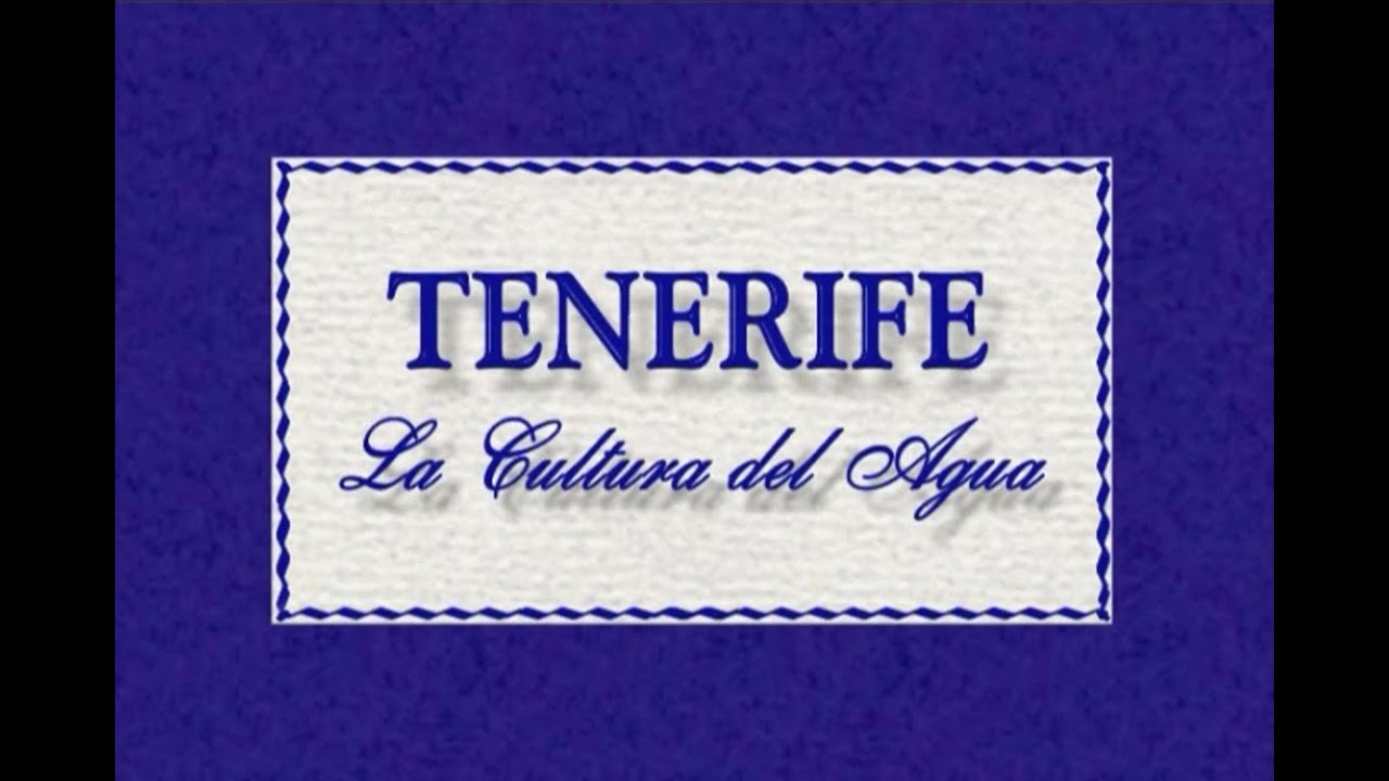 consejo insular de aguas de tenerife