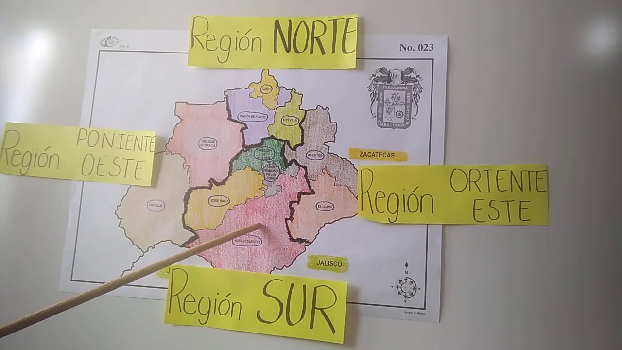 cual es la region de aguascalientes