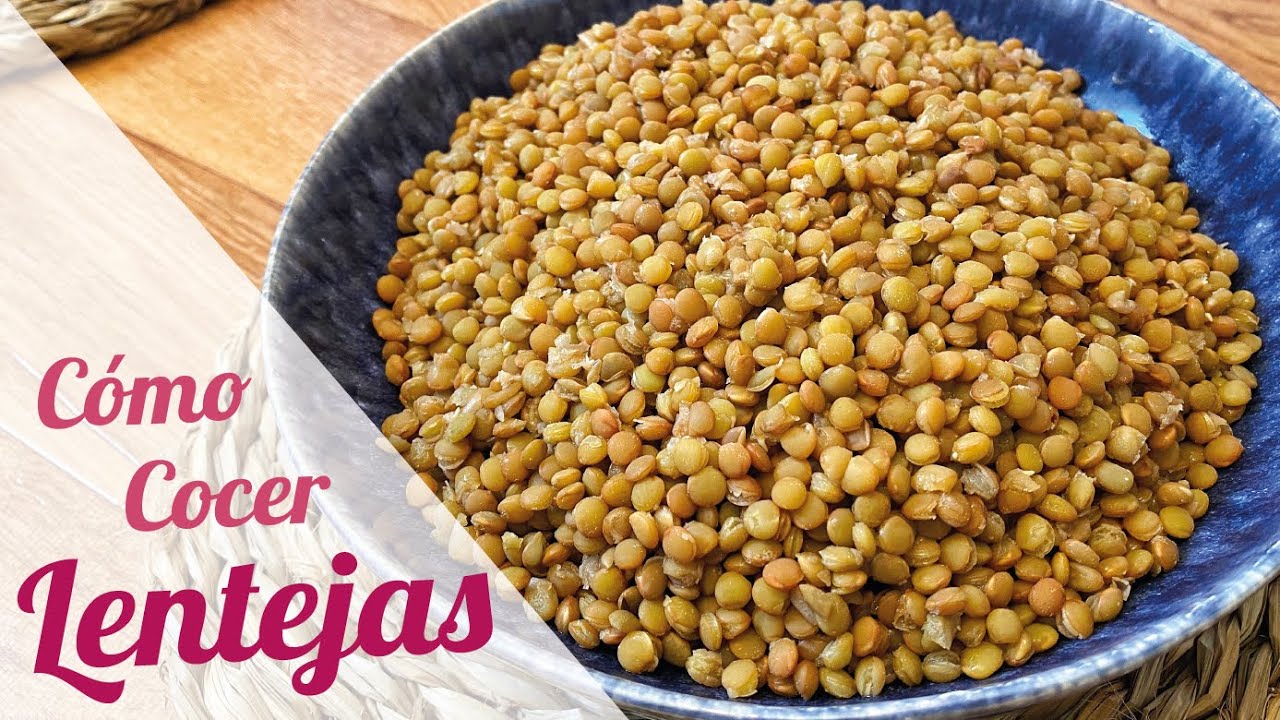 cuanta agua necesitan las lentejas