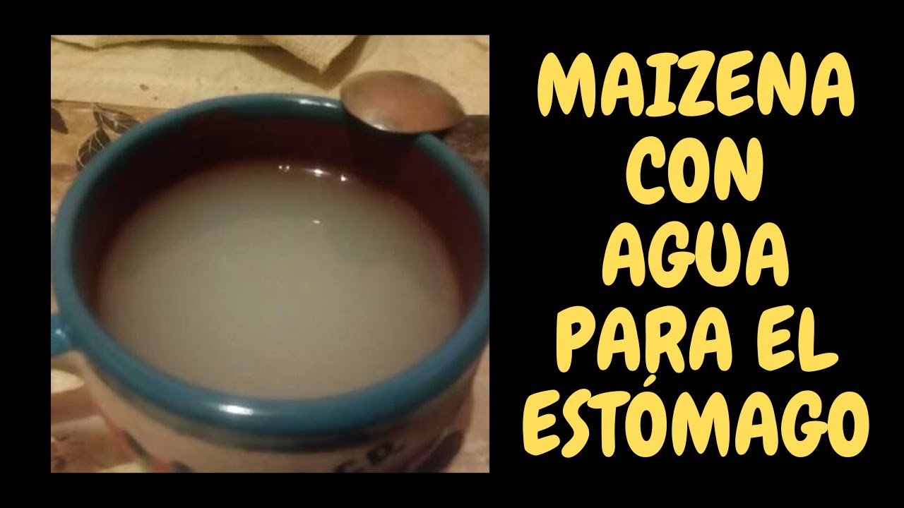 cuanta maizena para un litro de agua