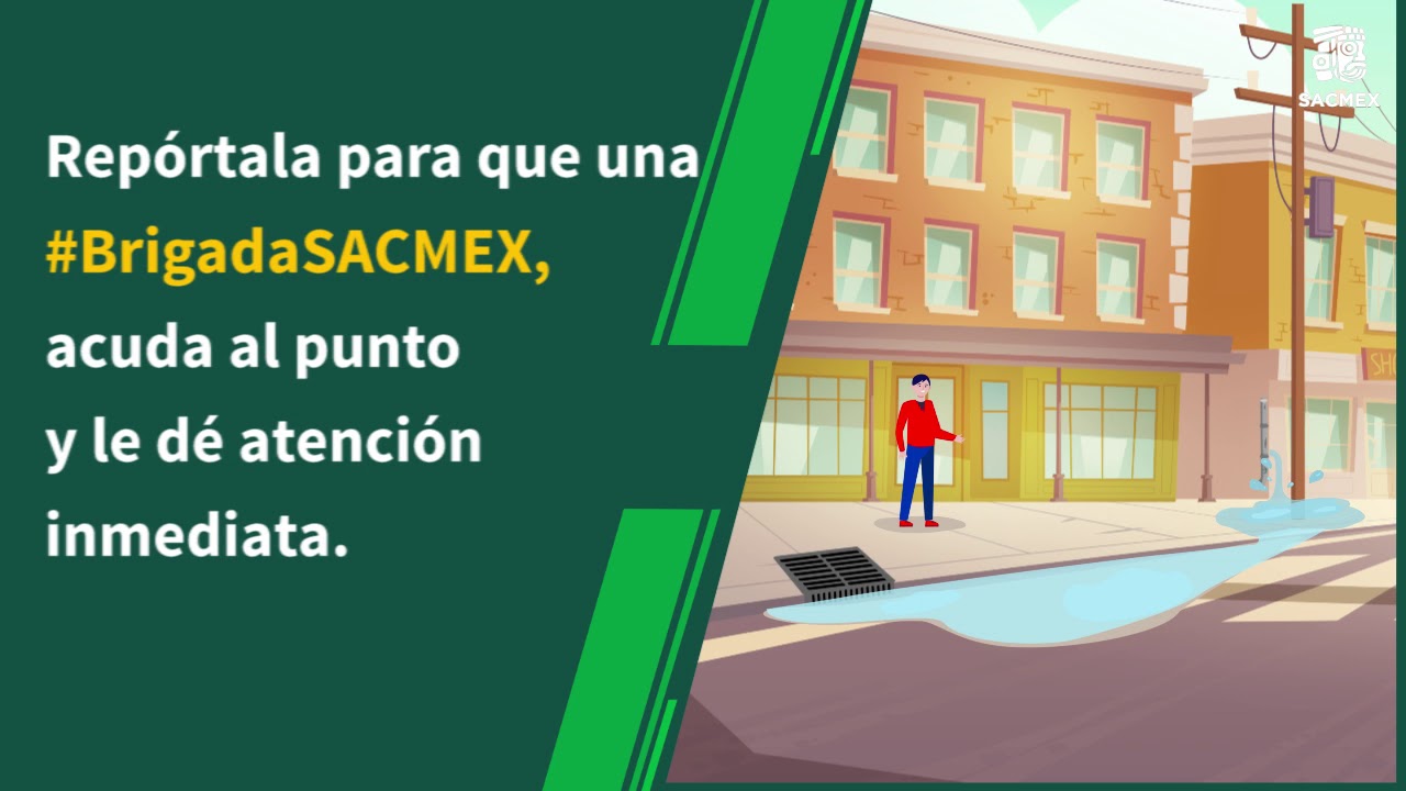 donde se reporta una fuga de agua
