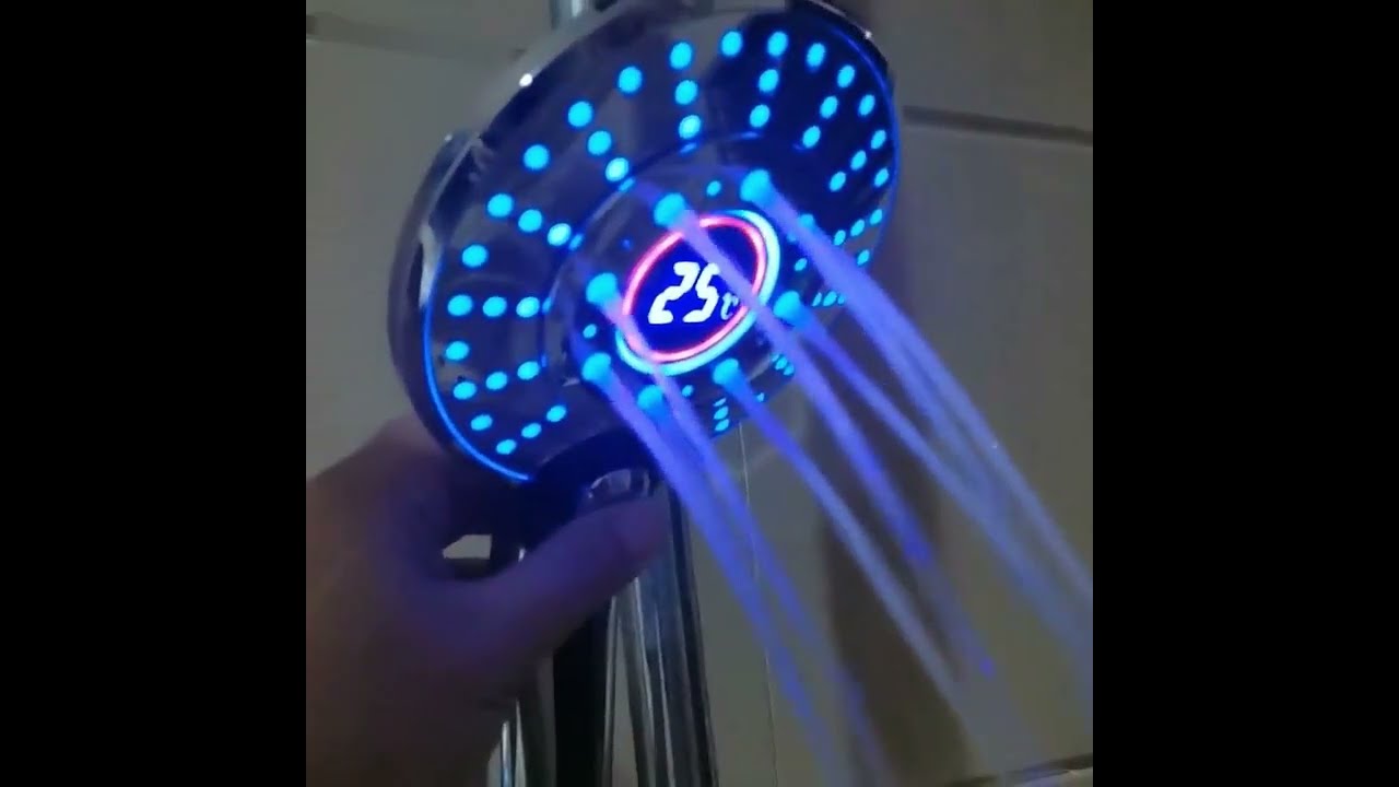 ducha con sensor para ahorrar agua