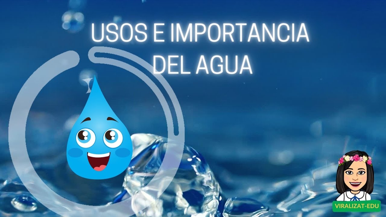 explica los distintos usos del agua