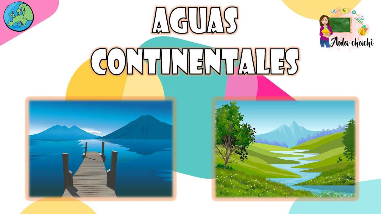 formas de las aguas continentales