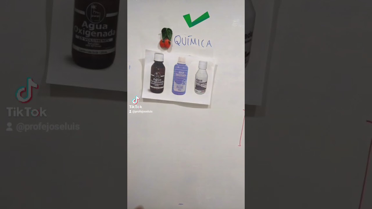 formula quimica del agua oxigenada