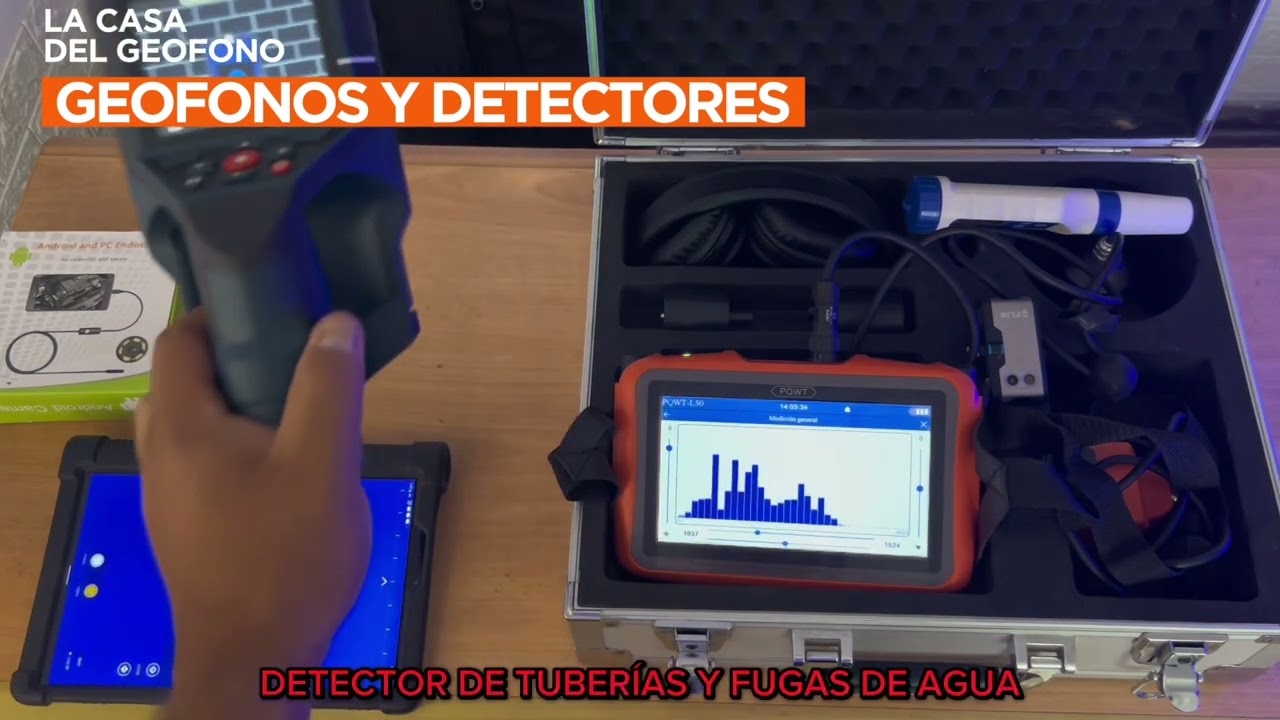 geofono detector de fugas de agua