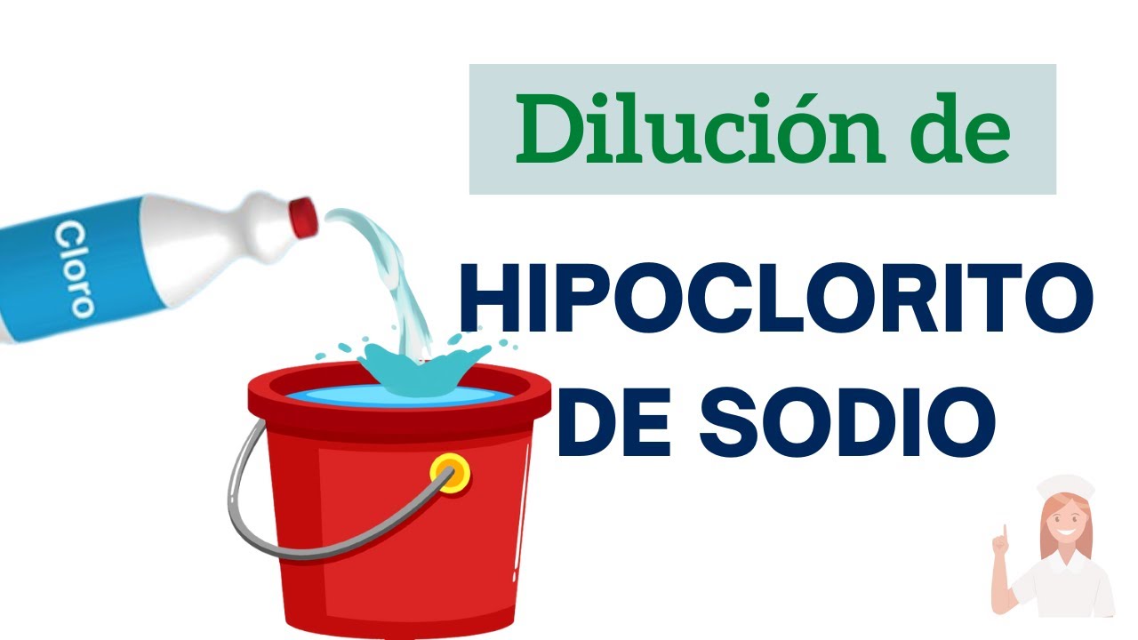 hipoclorito de sodio agua potable