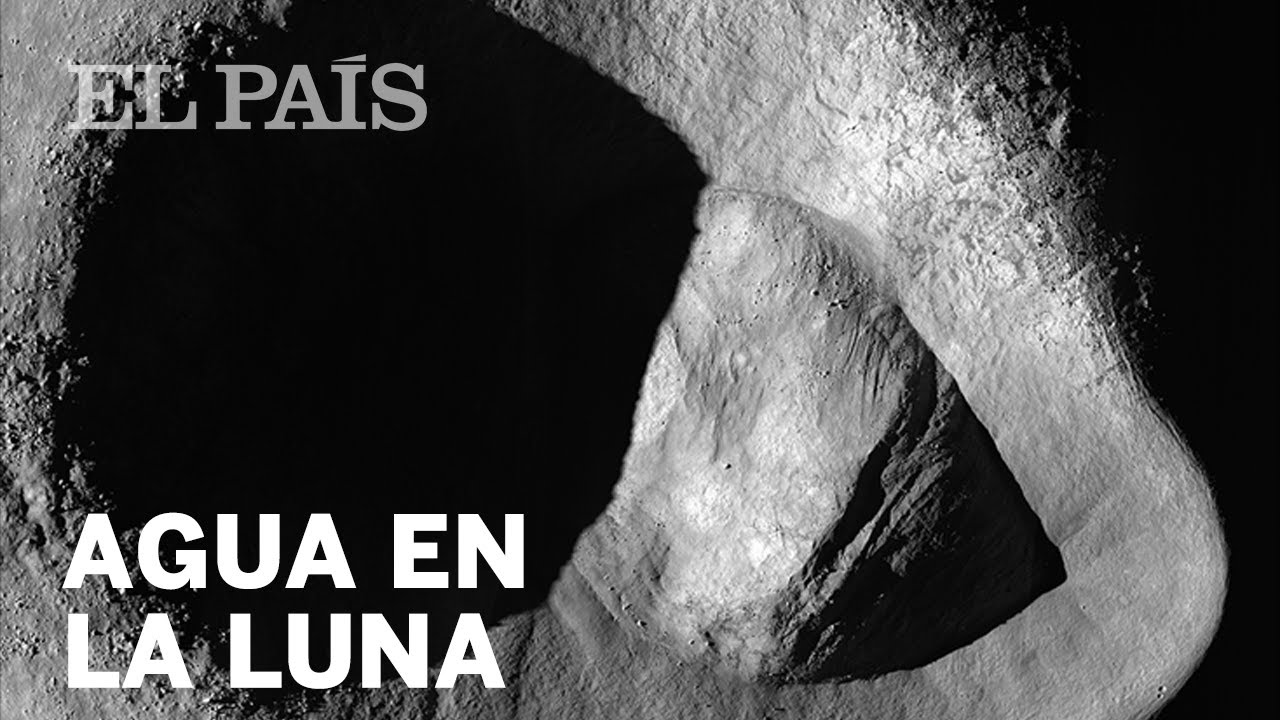 la nasa encuentra agua en la luna