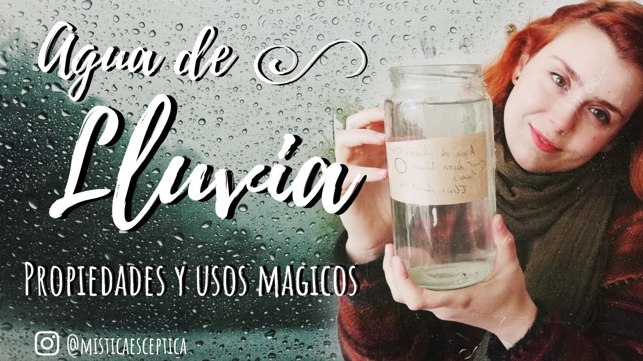 para que sirve el agua de la lluvia