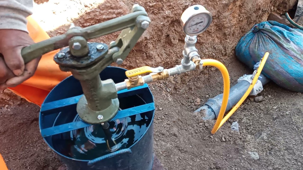 pruebas hidraulicas de agua potable