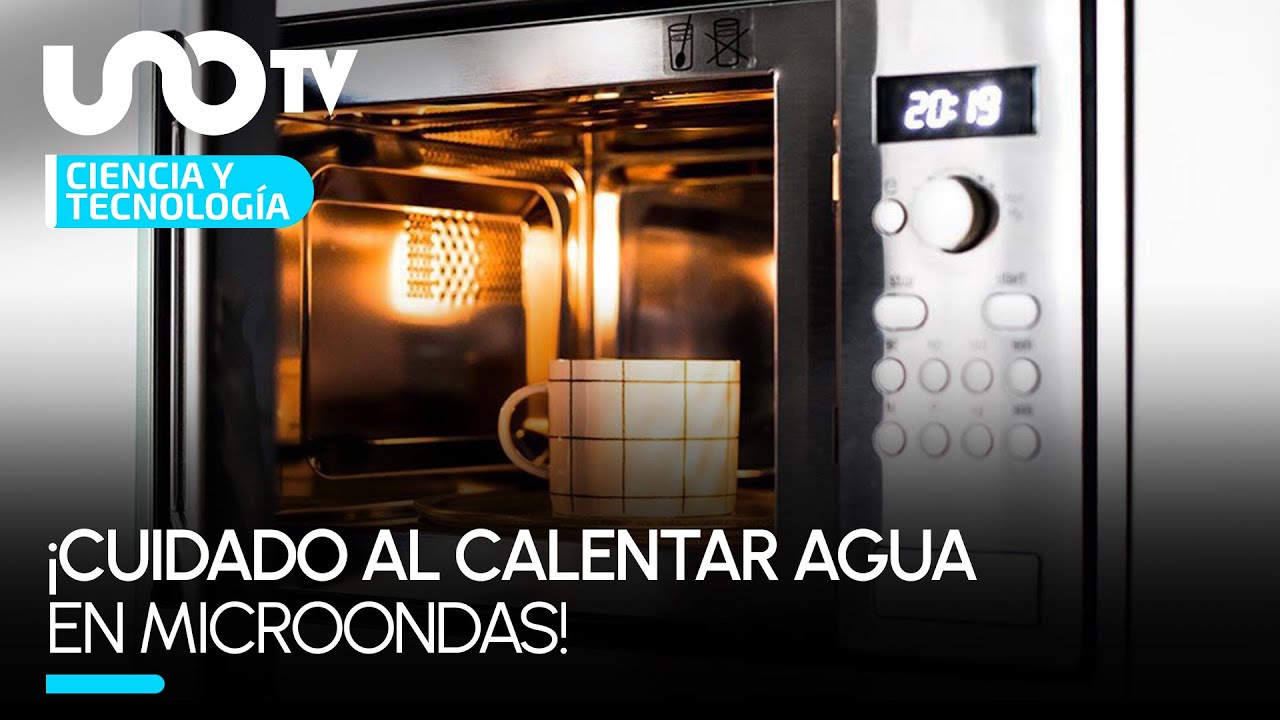 puedo hervir agua en el microondas