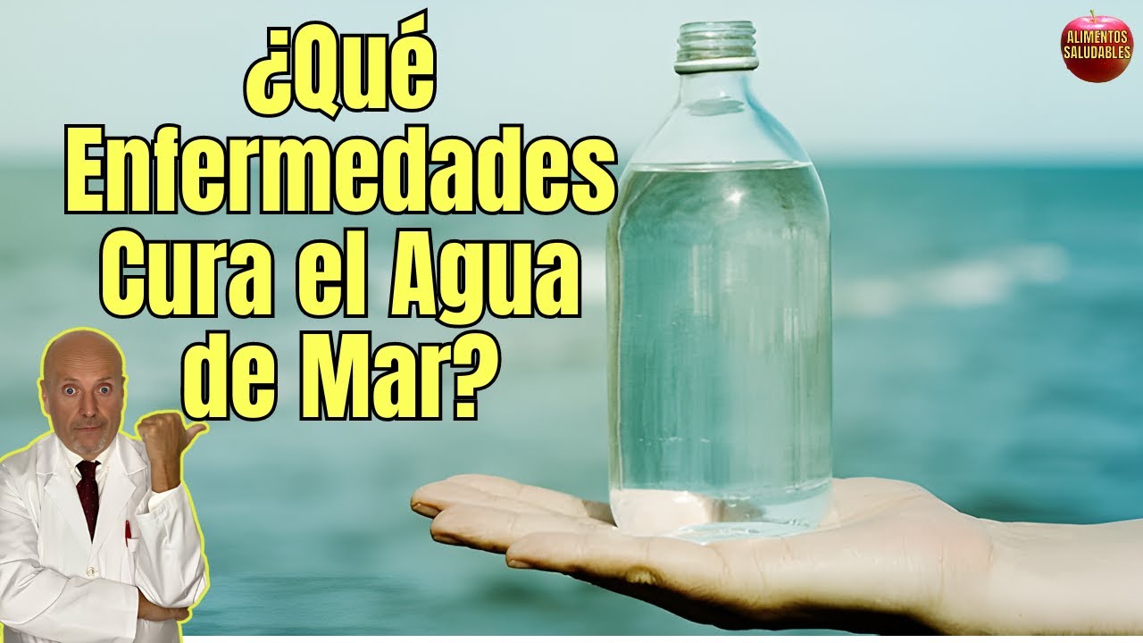 que enfermedades cura el agua de mar