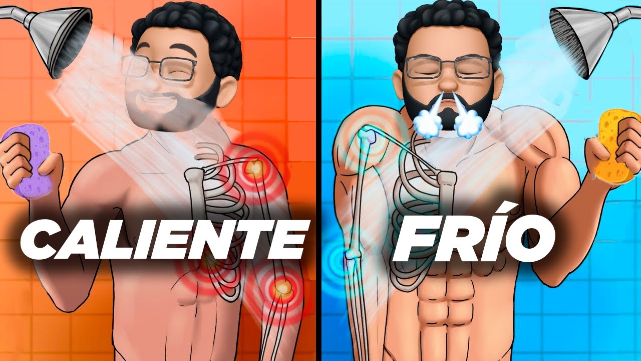 que pasa si me baño con agua fria
