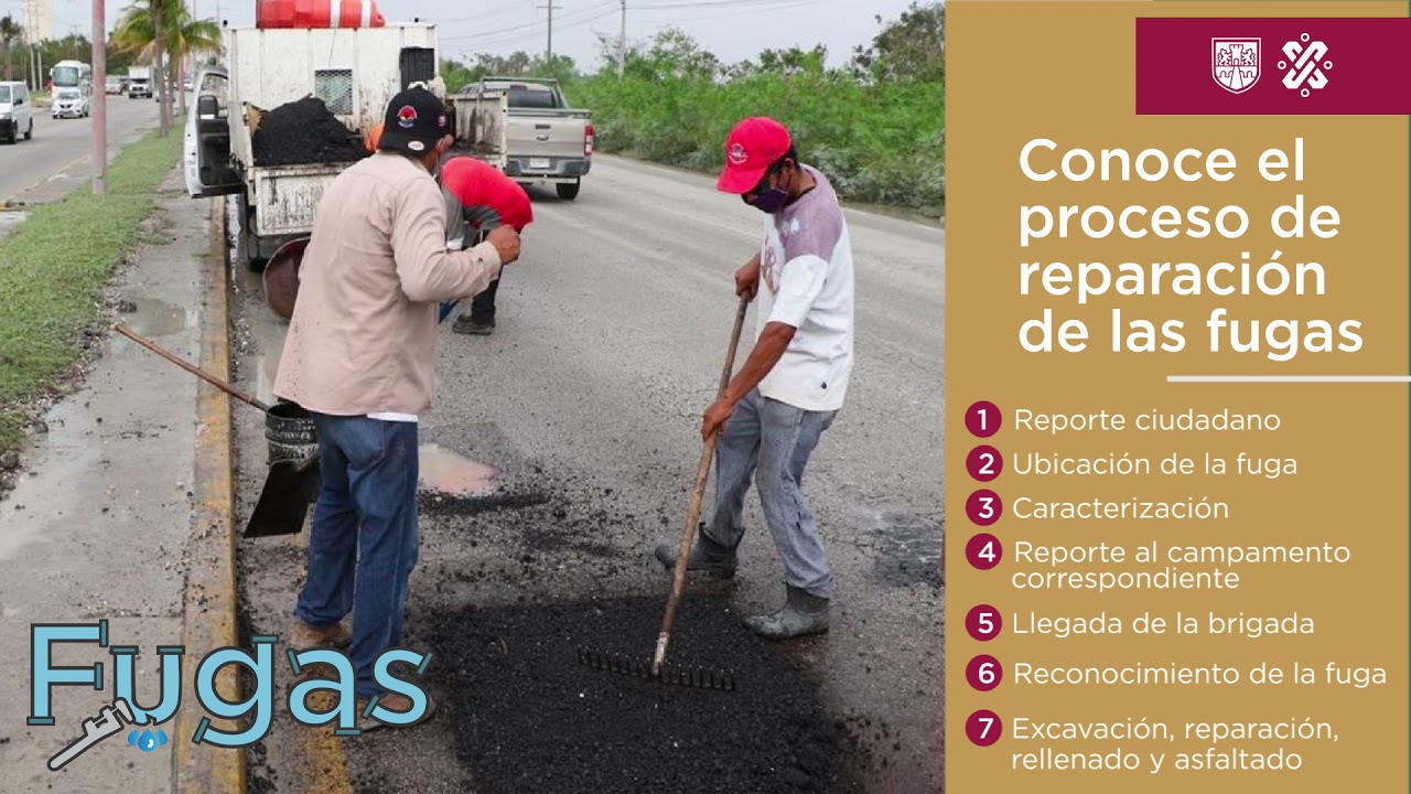 reparacion de fugas de agua potable