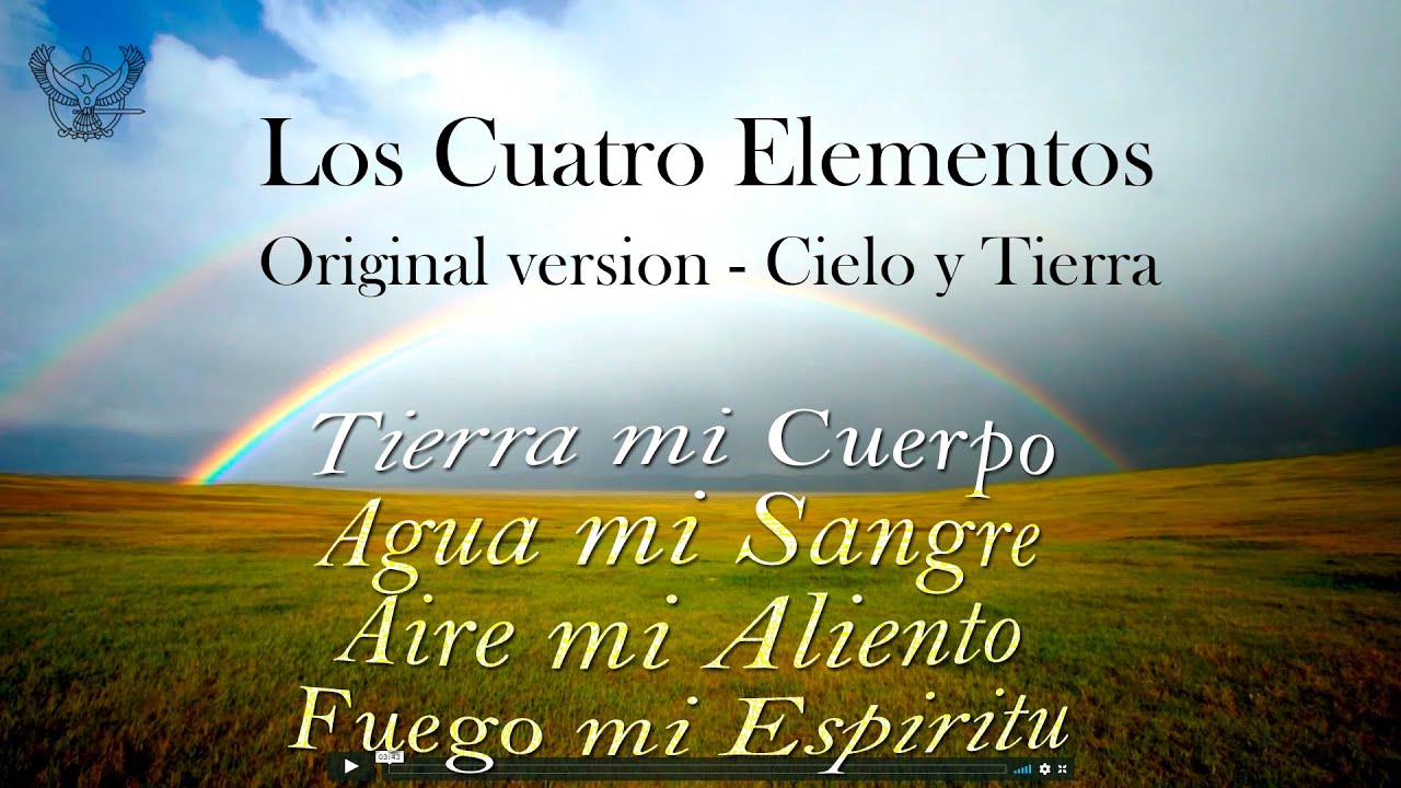 tierra es mi cuerpo agua mi sangre