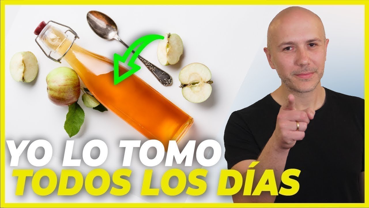 tomar agua con vinagre de manzana