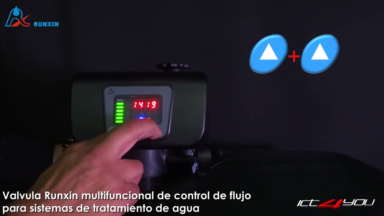valvula control de flujo de agua