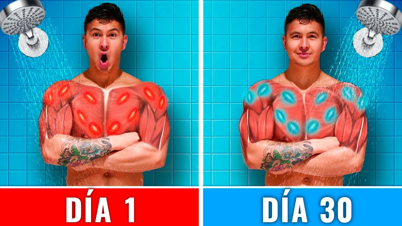 verter agua fria sobre el cuerpo