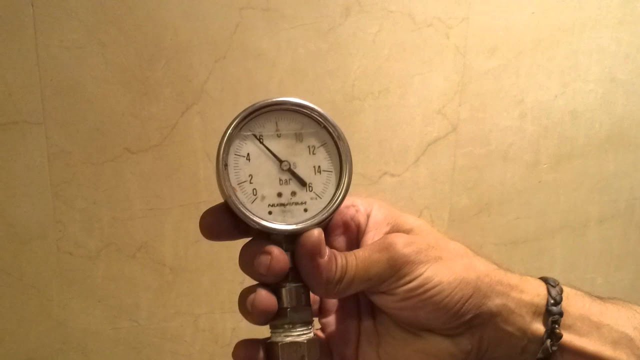 a que presion llega el agua a las casas