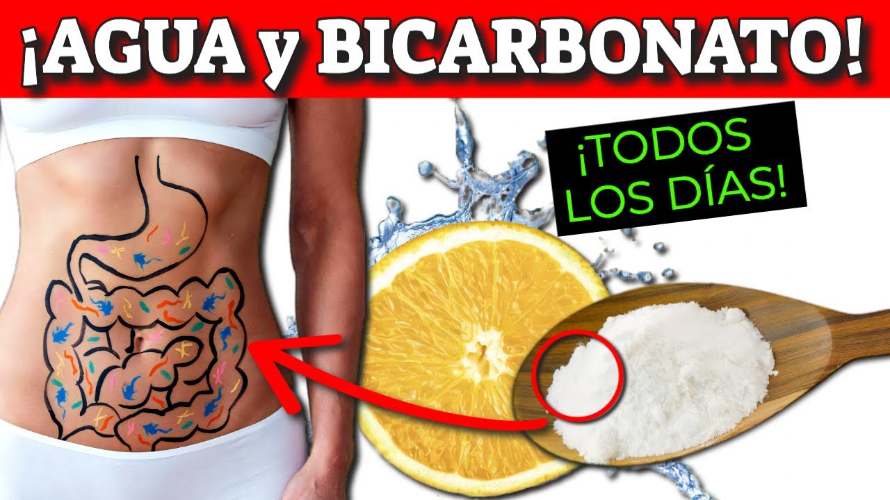 beneficios de tomar agua con bicarbonato