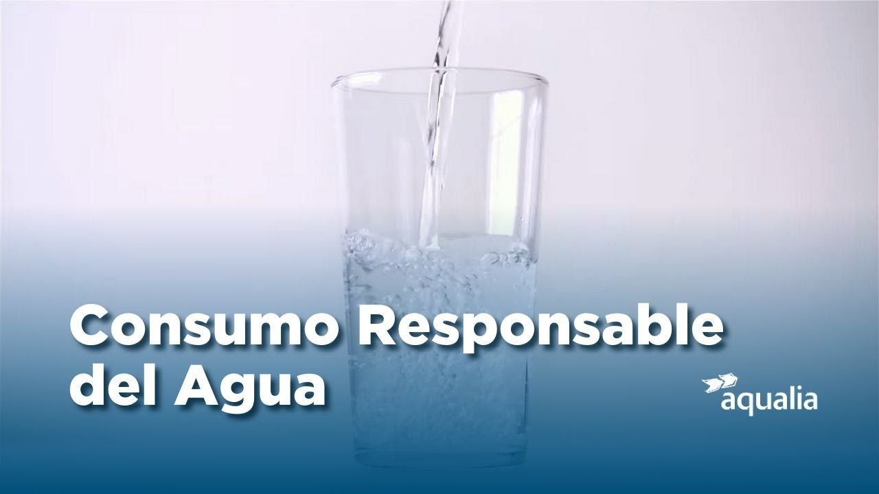 consumo responsable del agua definicion